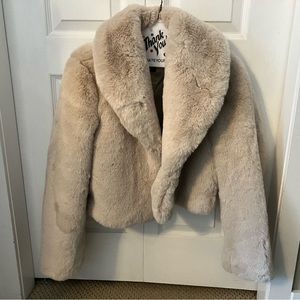 Brand New Luxe Crop Dressy Coat